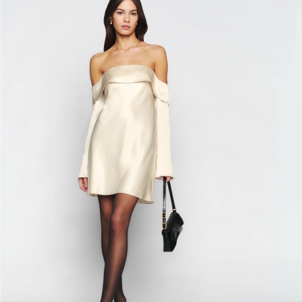 Reformation Maeve Off the Shoulder Dress NWT